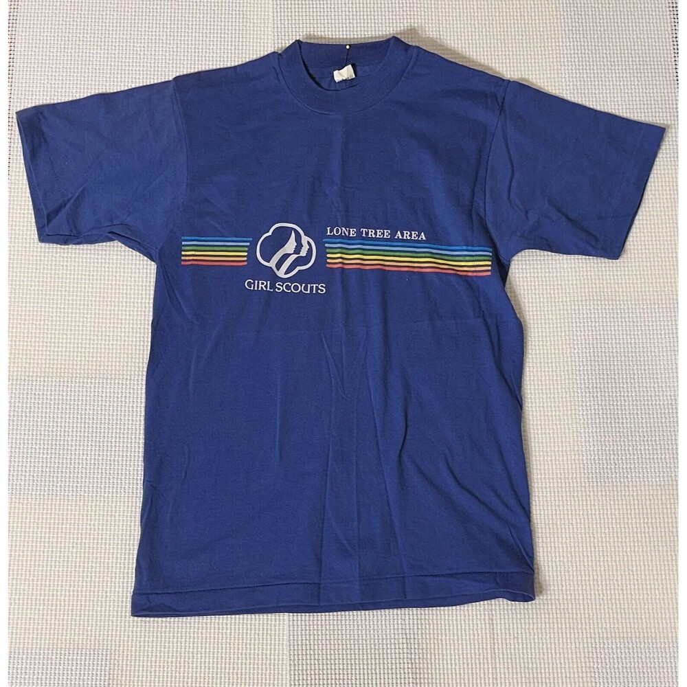 USA Girl Scouts Lone Tree Area Women’s Size Medium Sheen Velva